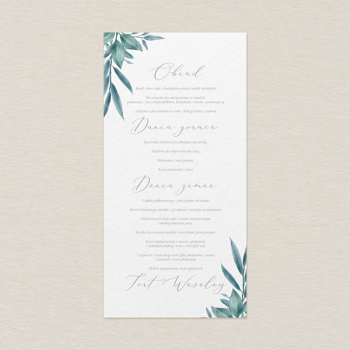 menu-do-zaproszen-zielone-galazki-wzor-2