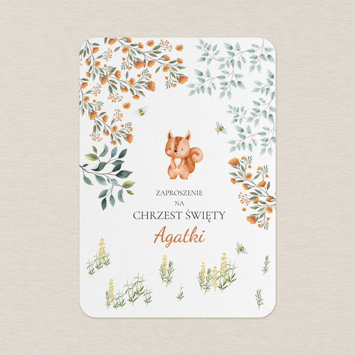 zaproszenie-na-chrzest-ze-zwierzatkiem-wiewiorka