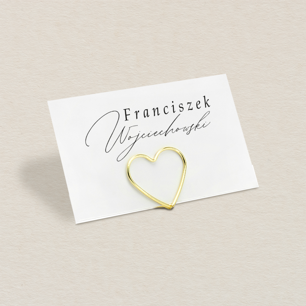 Winietka na stojaku do zaproszeń Glamour ze zdjęciem wzór 3