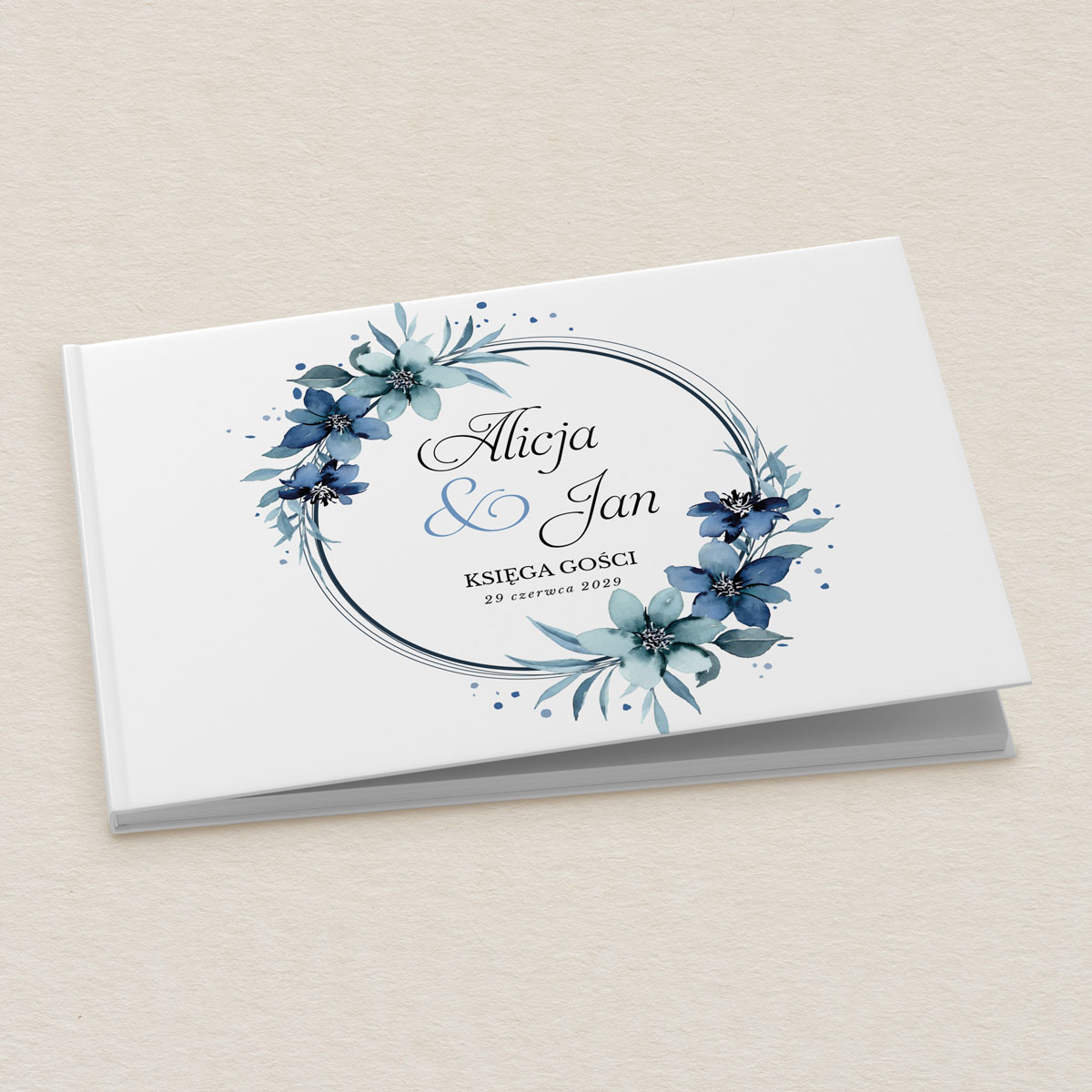 ksiega-gosci-do-zaproszen-kwiecisty-bukiet-wzor-5