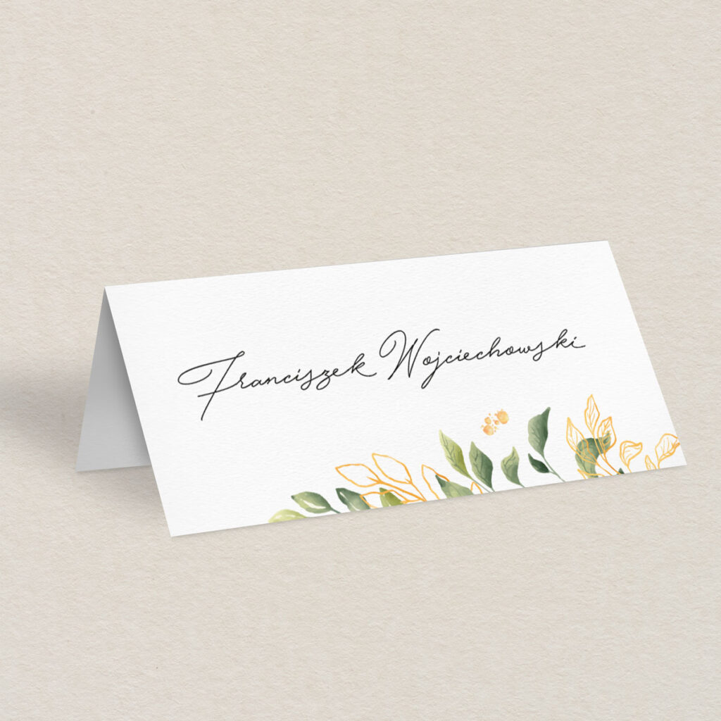 Winietka ślubna do zaproszeń Kwiecisty bukiet wzór 1
