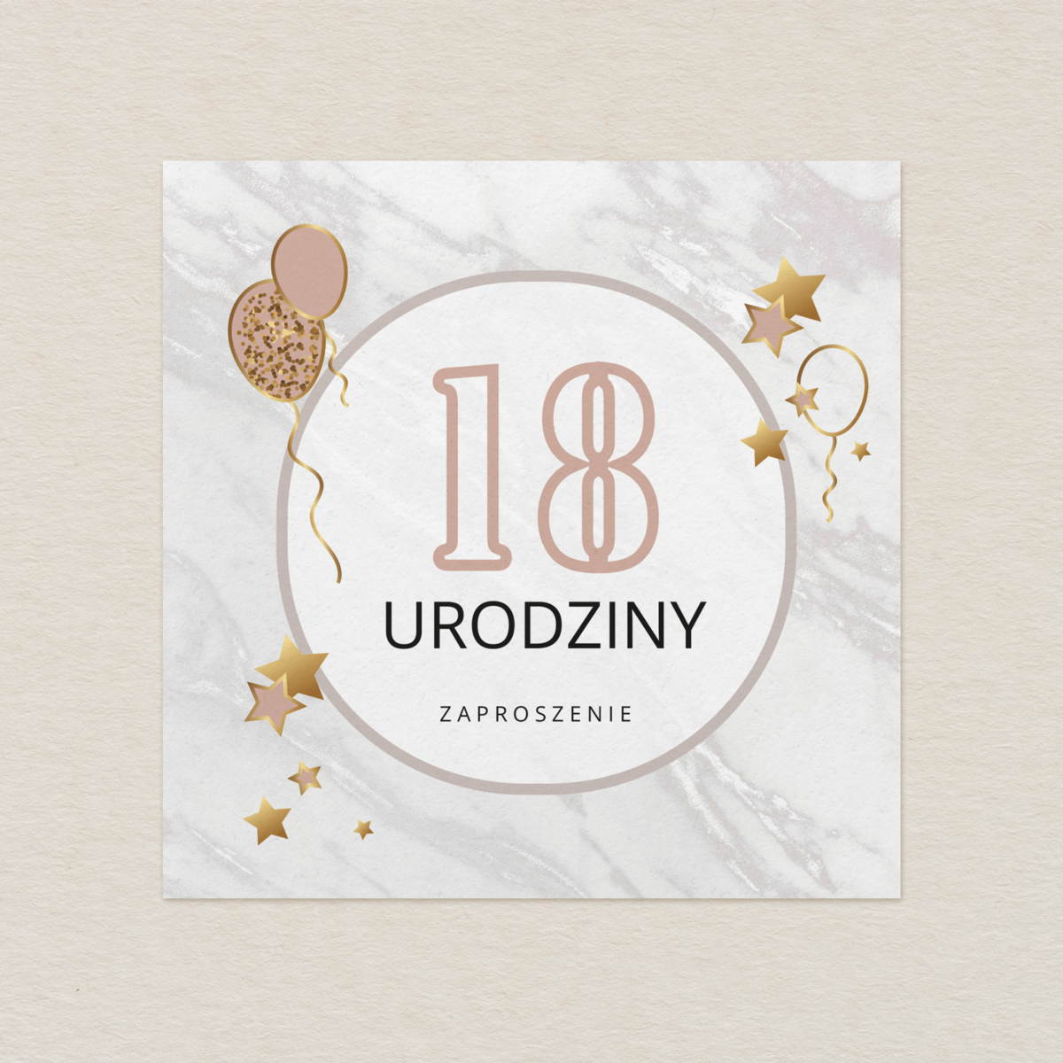 zaproszenie-klasyczne-na-urodziny-marmur