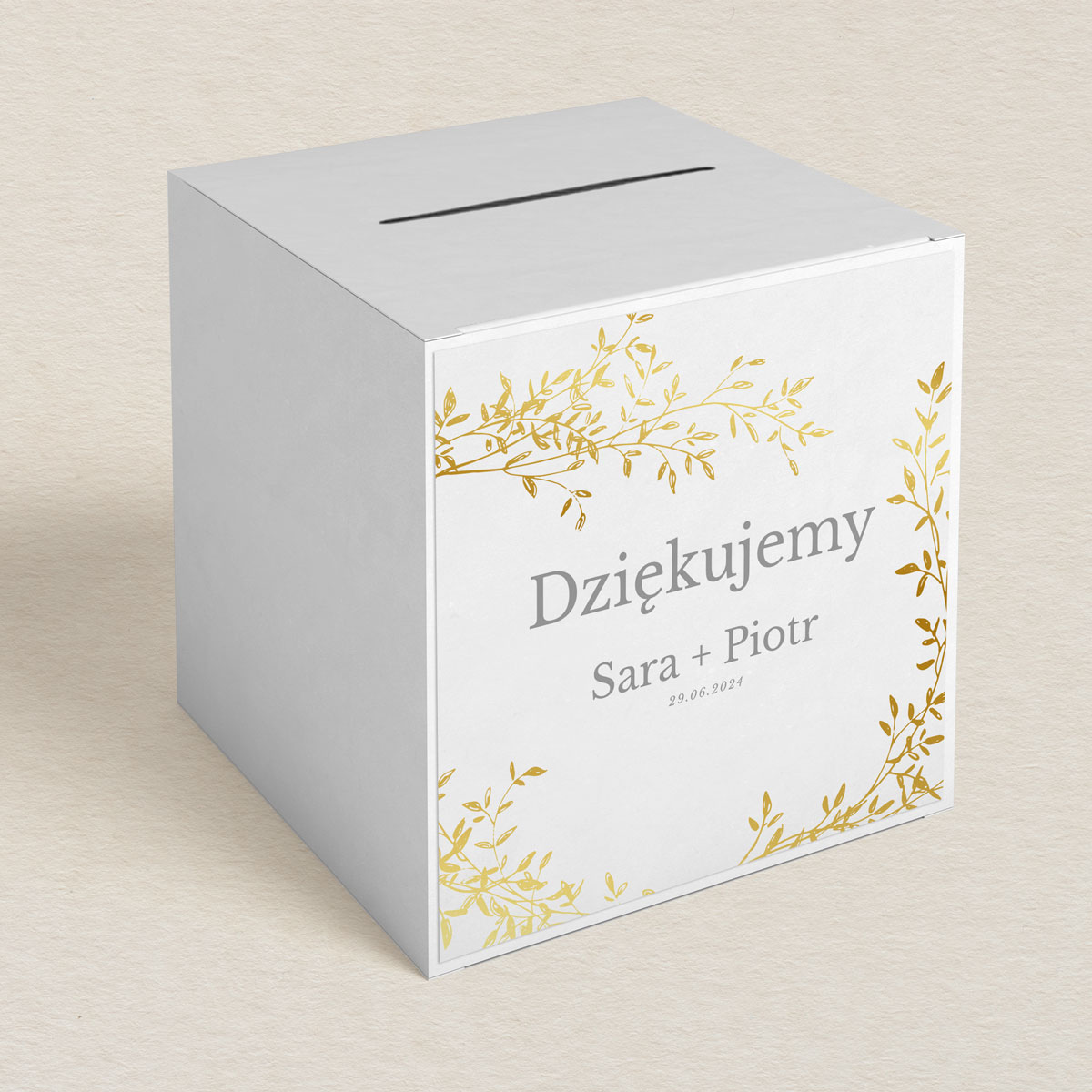 pudelko-na-koperty-do-zaproszen-minimalistyczne-zlocone-wzor-1