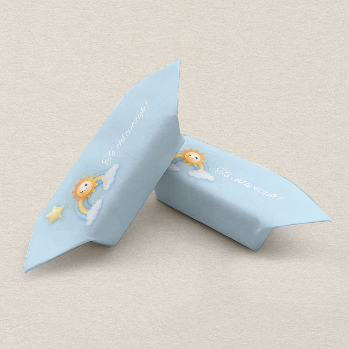 Krówki na Chrzest - Baby shower - Delikatne z Chmurką