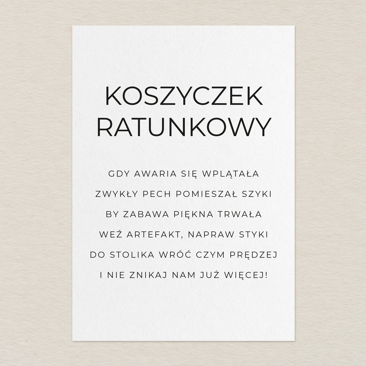 karta-koszyczek-ratunkowy-do-zaproszen-b6-ze-zdjeciem-wzor-2