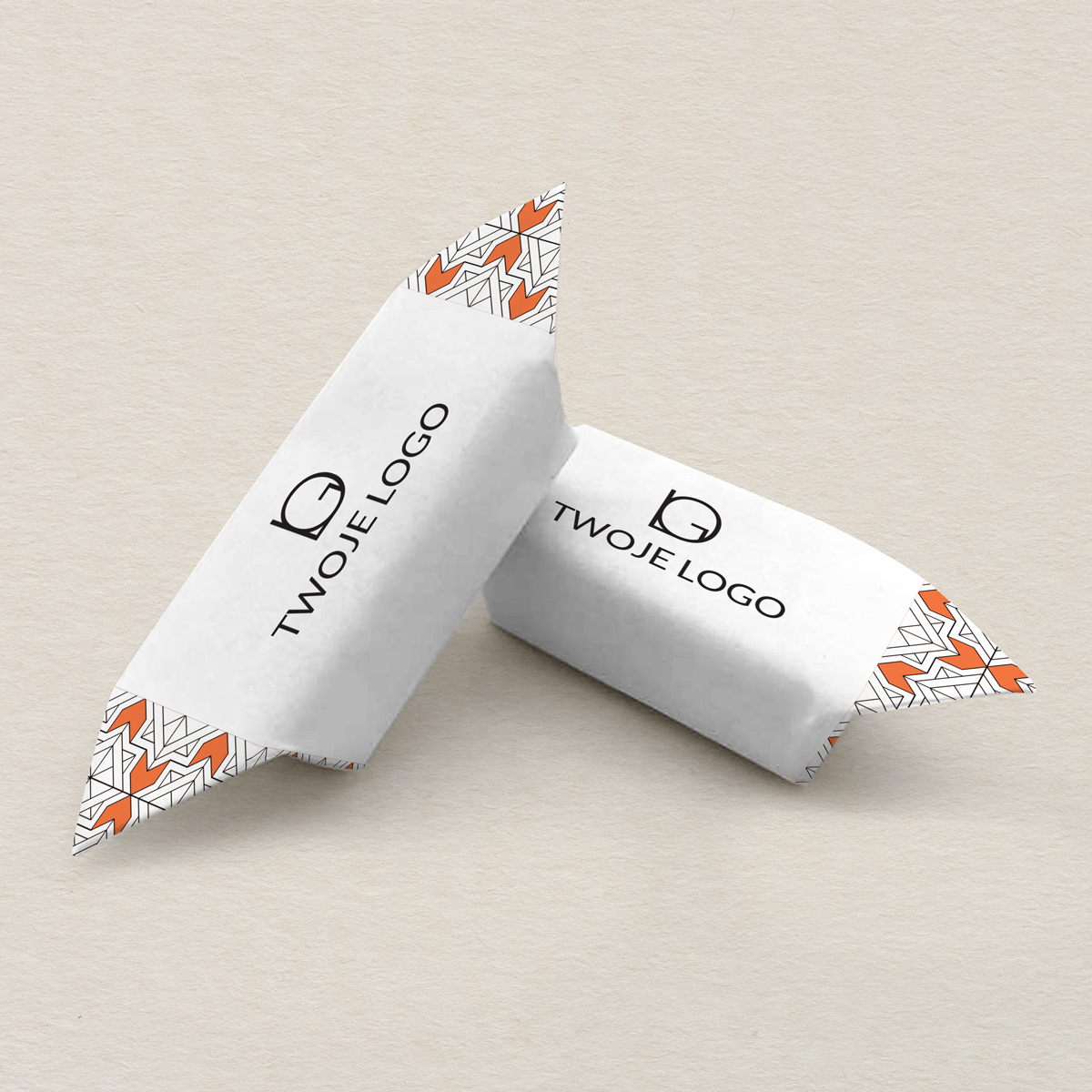 Krówki firmowe - geometryczna 5