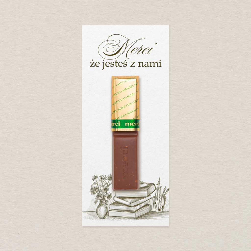 Merci Dla Nauczyciela - Książki w sepii