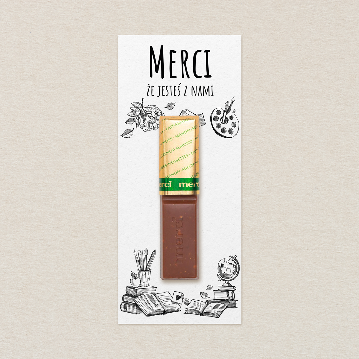 Merci Dla Nauczyciela - Szkicowa tablica