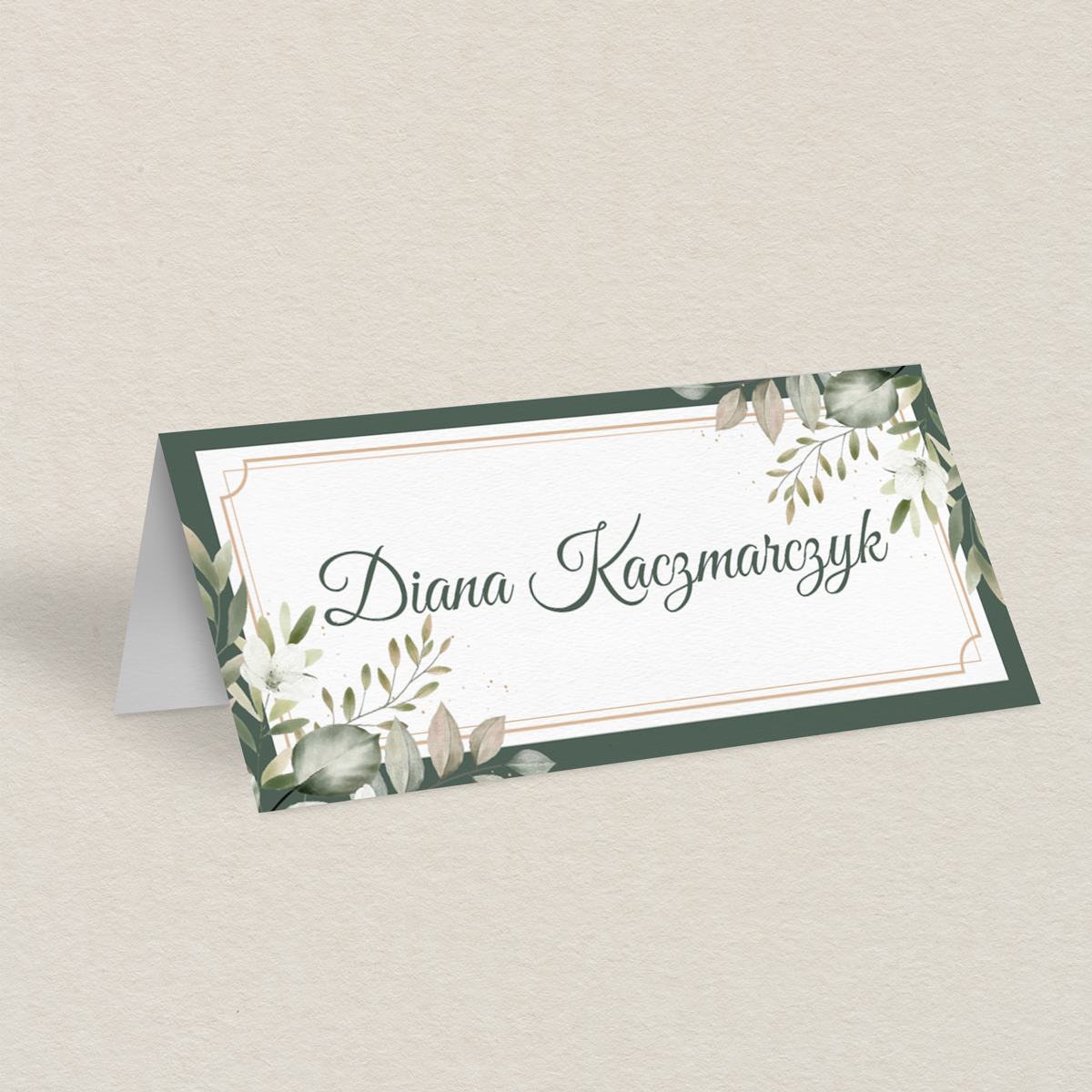 Winietka studniówkowa - Białe kwiaty