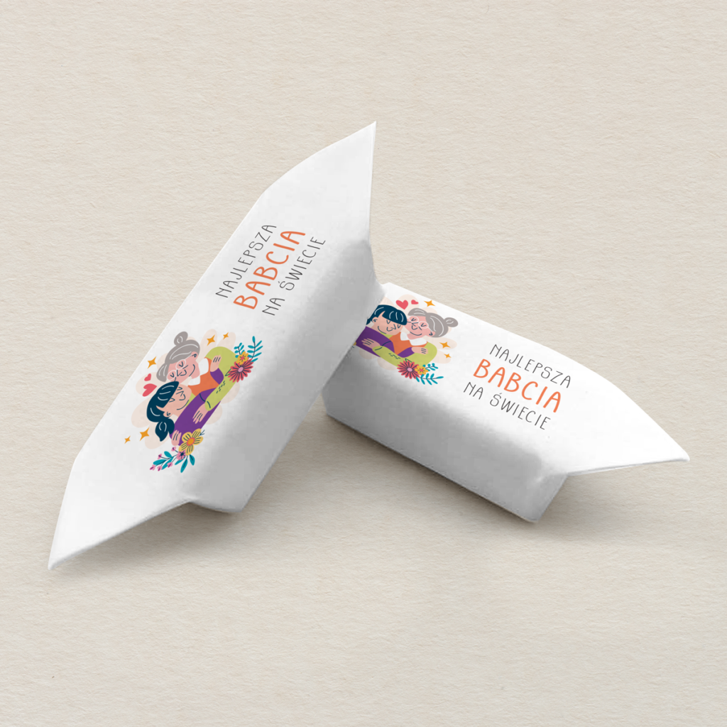 Krówki dzień babci - babcia z wnuczką