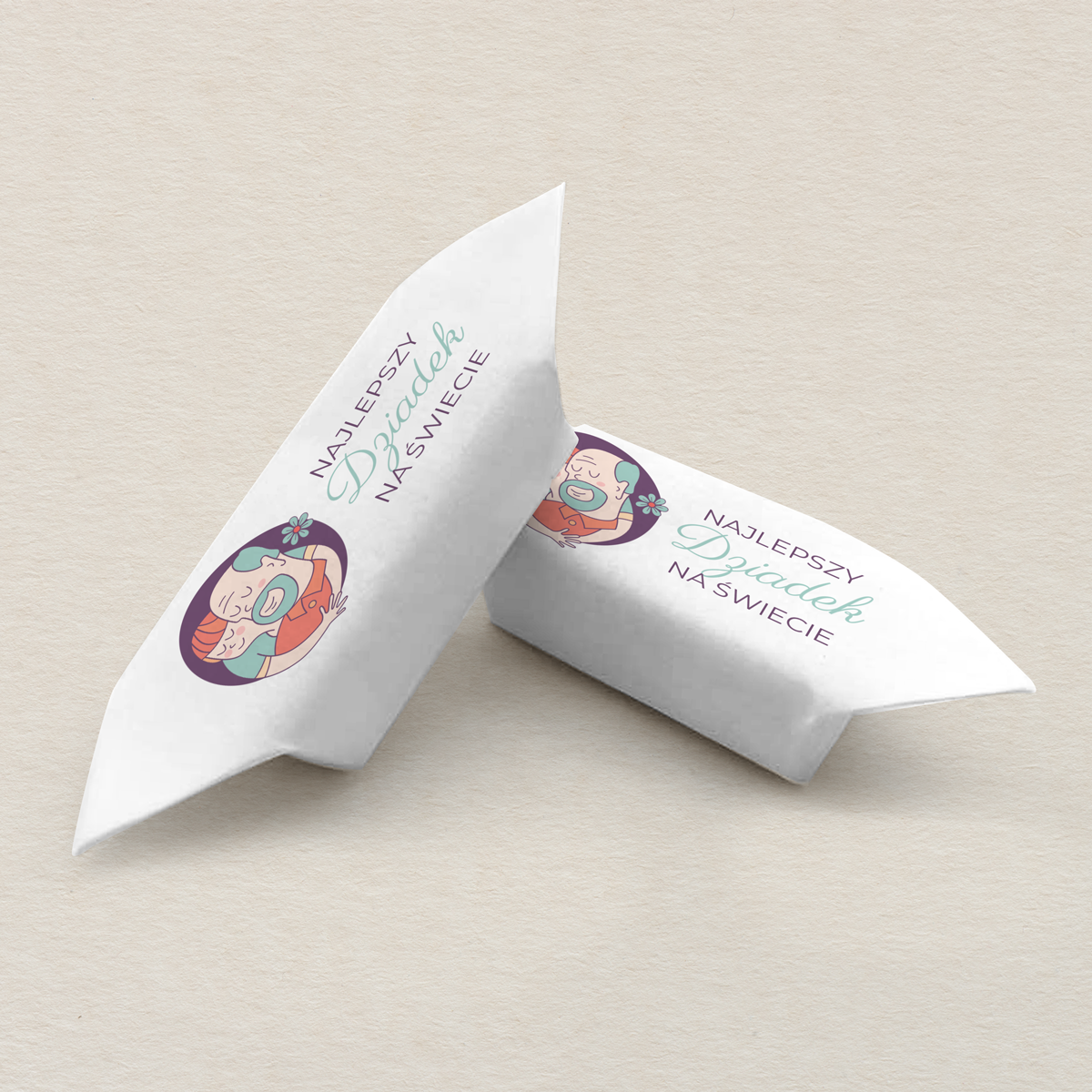 Krówki dzień dziadka - przytulas