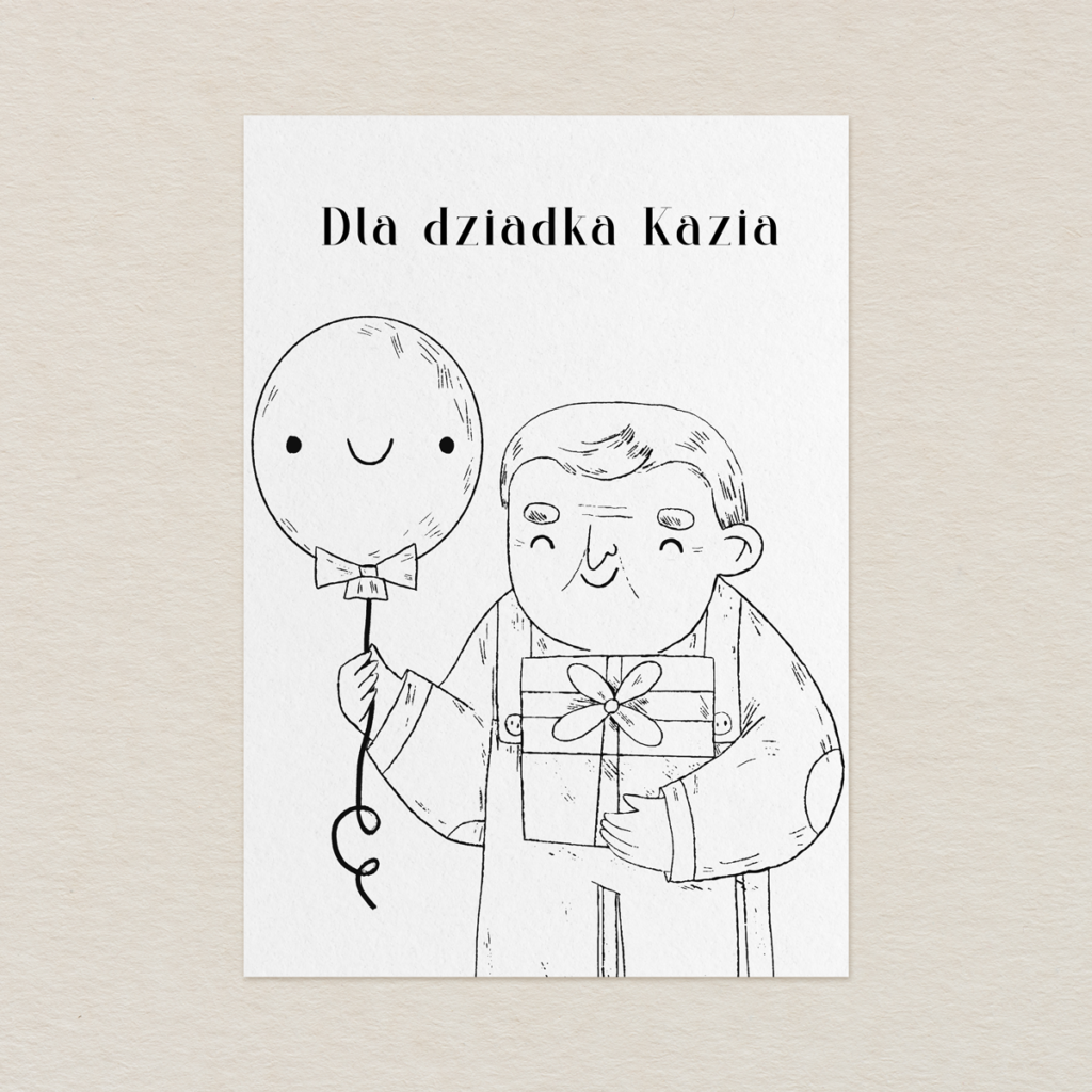 Laurka do kolorowania wzór 2