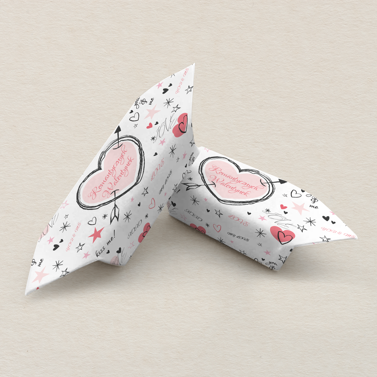 Krówki na Walentynki – Serce ze strzałą