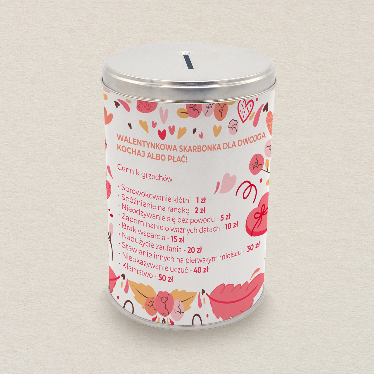Skarbonka - Walentynkowa