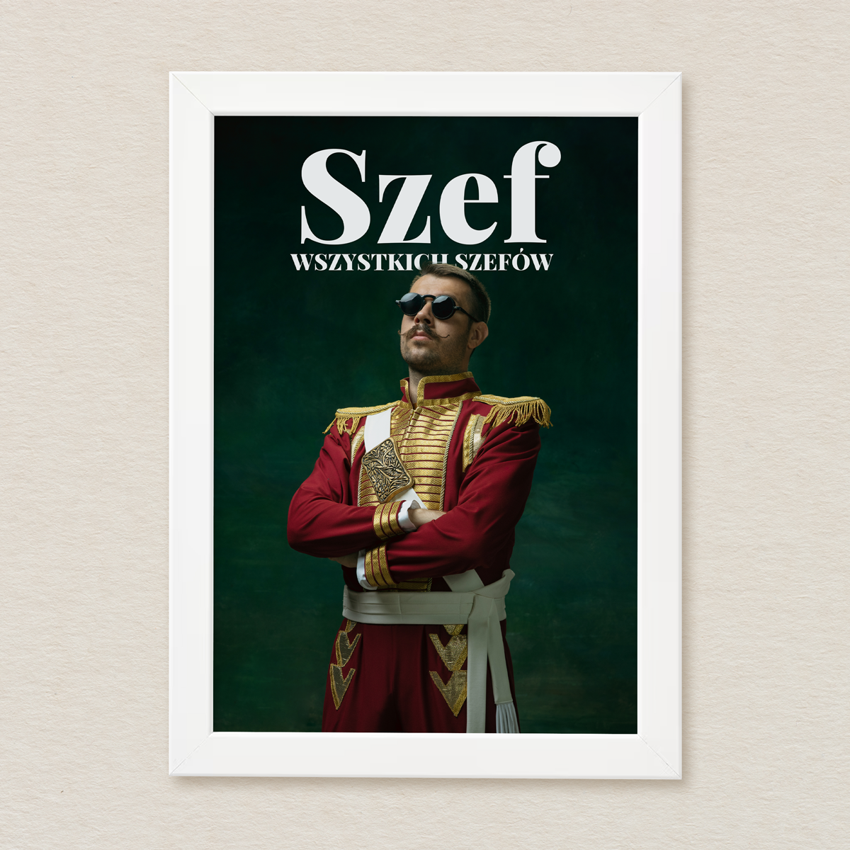 Plakat w ramce - Szef wszystkich szefów