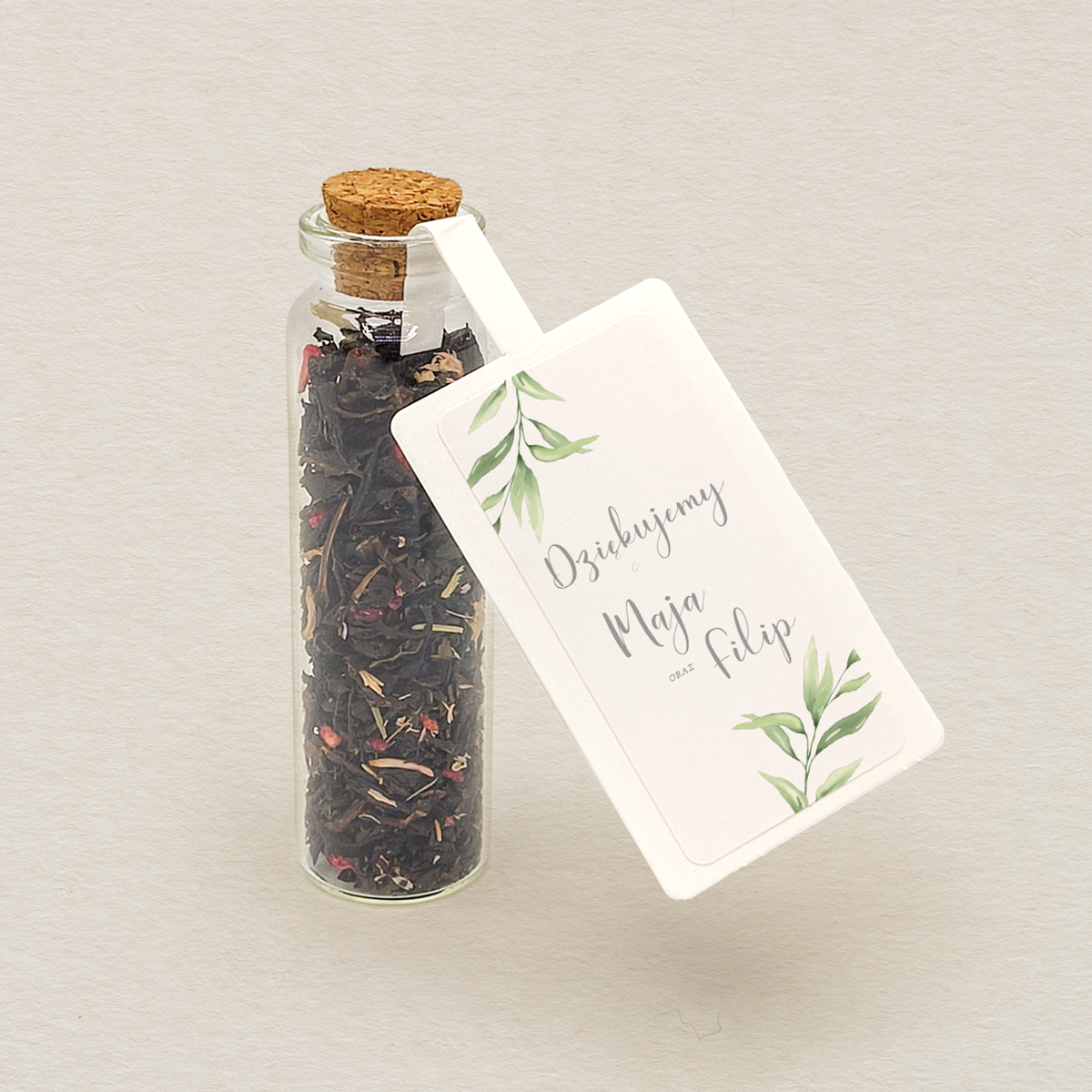 herbatka-podziekowanie-dla-gosci-minimalistyczne-zielone-galazki-wzor-1