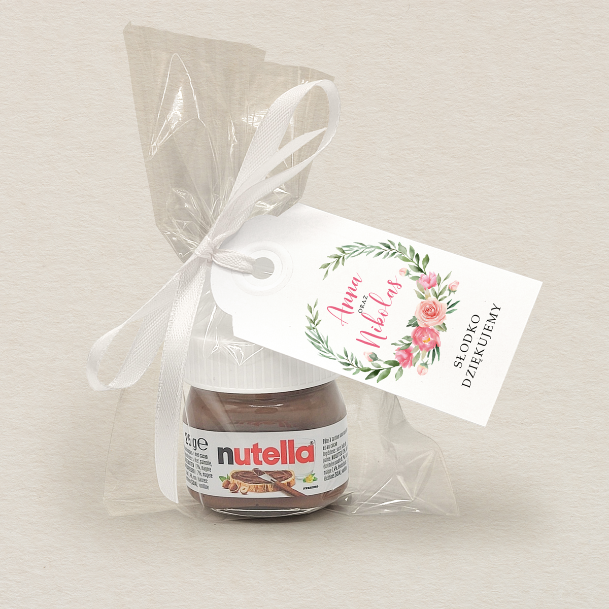 nutella-podziekowanie-dla-gosci-k4-z-kwiatami-wzor-3