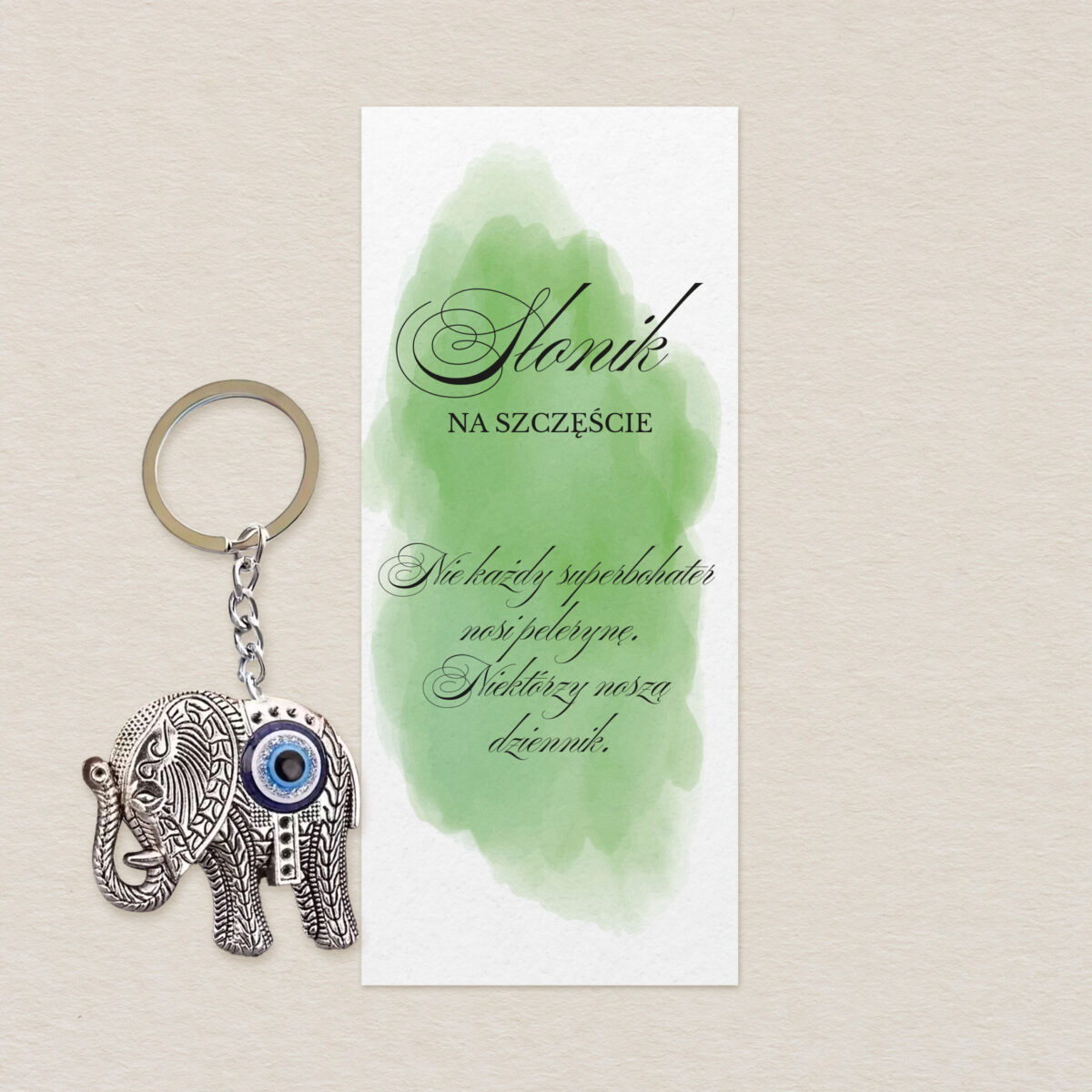 brelok-slonik-dla-nauczyciela-zielona-moc-inspiracji