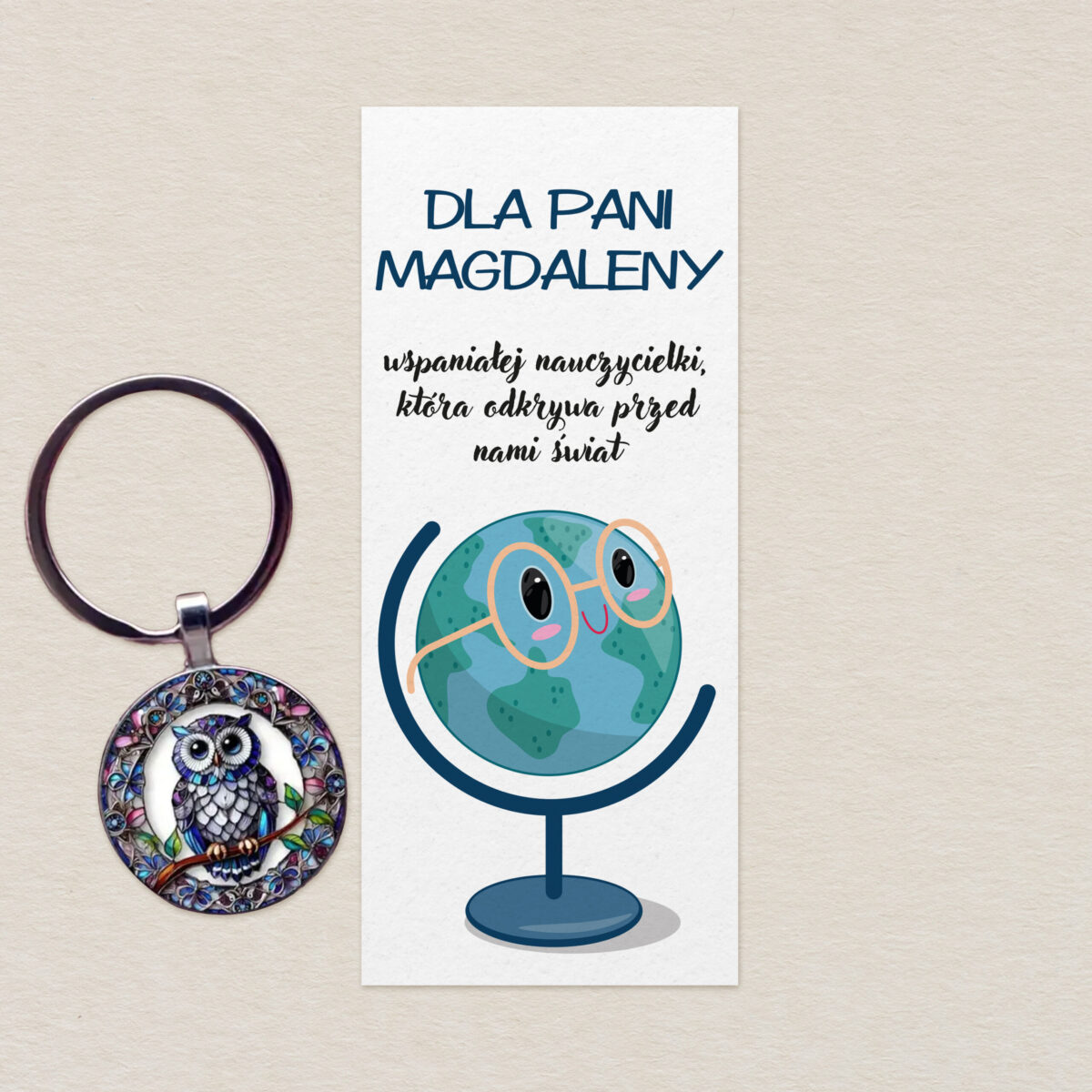 brelok-sowa-okragla-dla-nauczyciela-odkrywanie-swiata