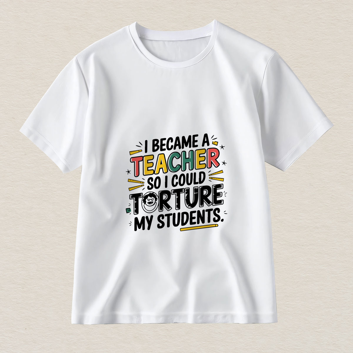 koszulka-dla-nauczyciela-zostalem-nauczycielem-by-meczyc-uczniow