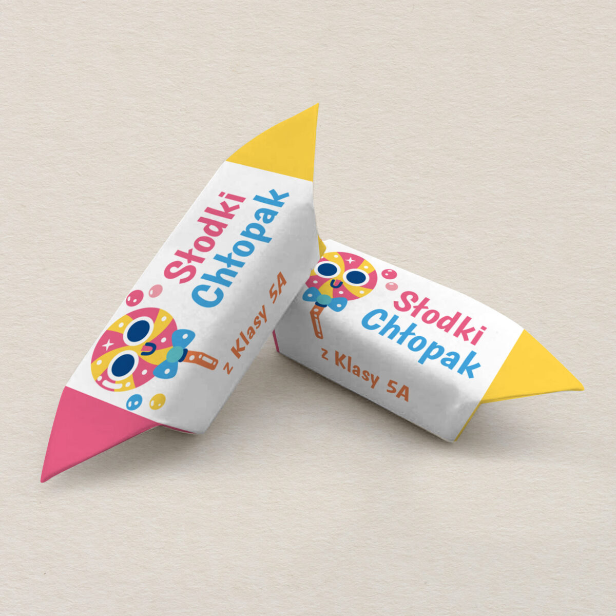 Krówki na Dzień Chłopaka - Lizak