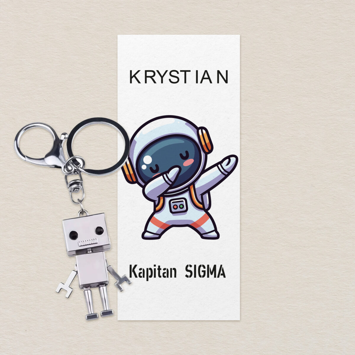 brelok-robot-z-karteczka-personalizowana-kapitan