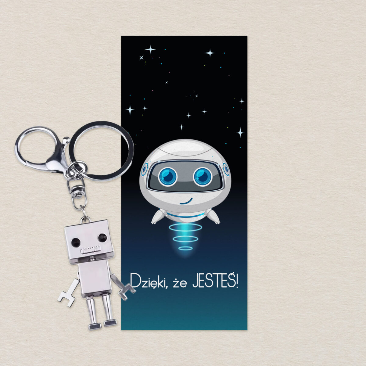 brelok-robot-z-karteczka-personalizowana-dzieki-ze-jestes