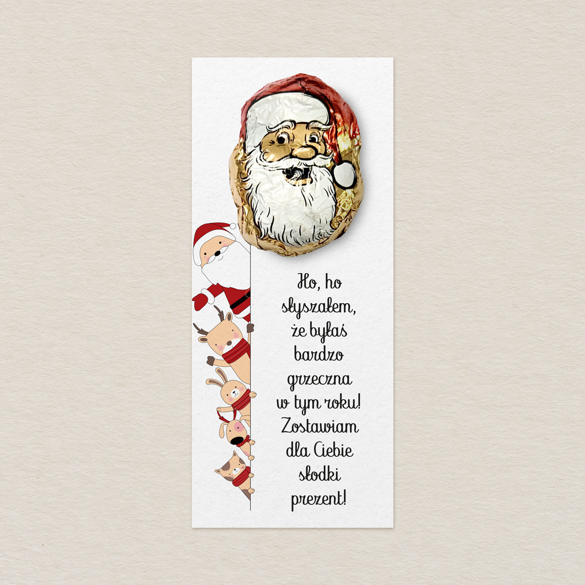 czekoladka-mikolaj-z-karteczka-renifer-w-szaliku