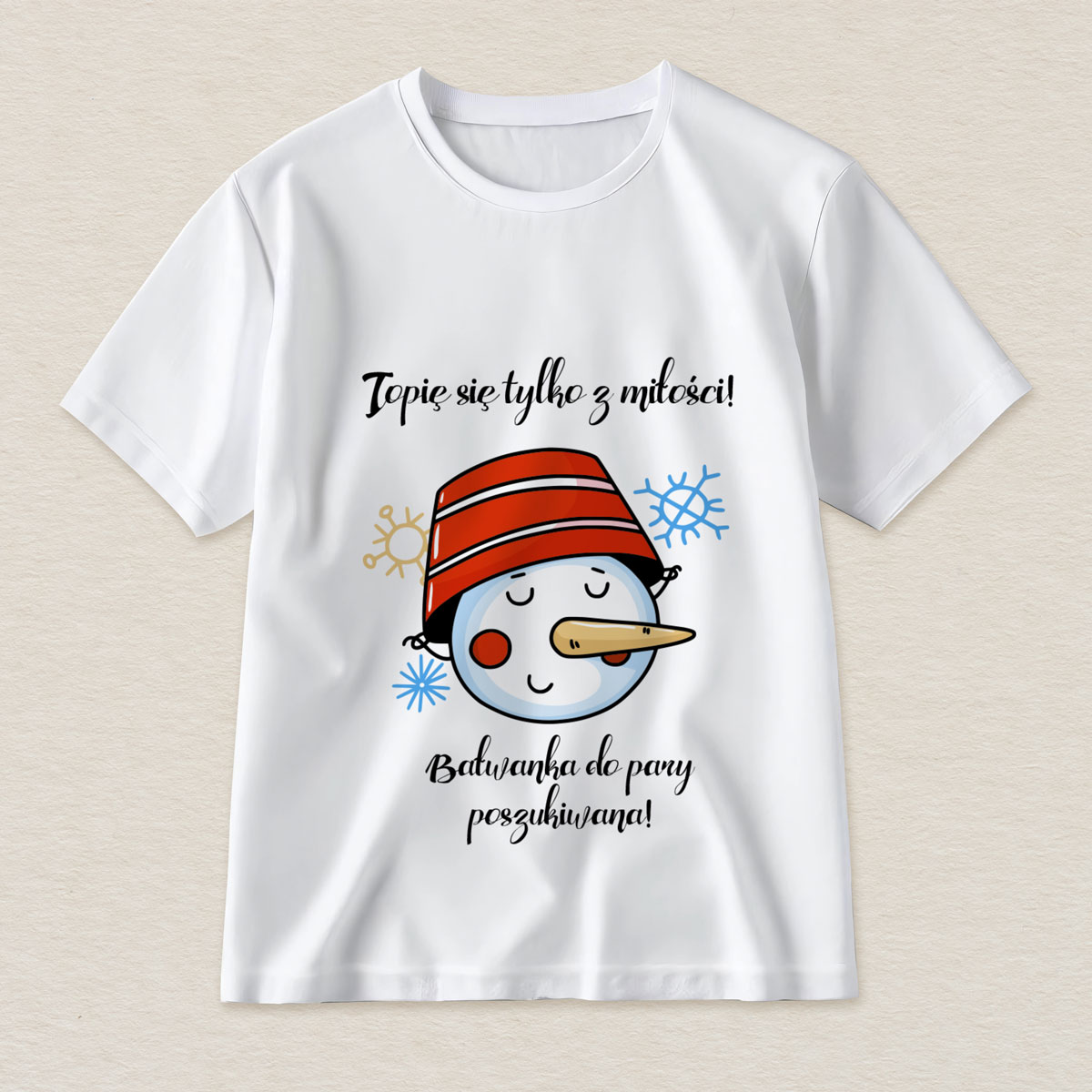 swiateczna-koszulka-z-humorem-topie-sie-tylko-z-milosci