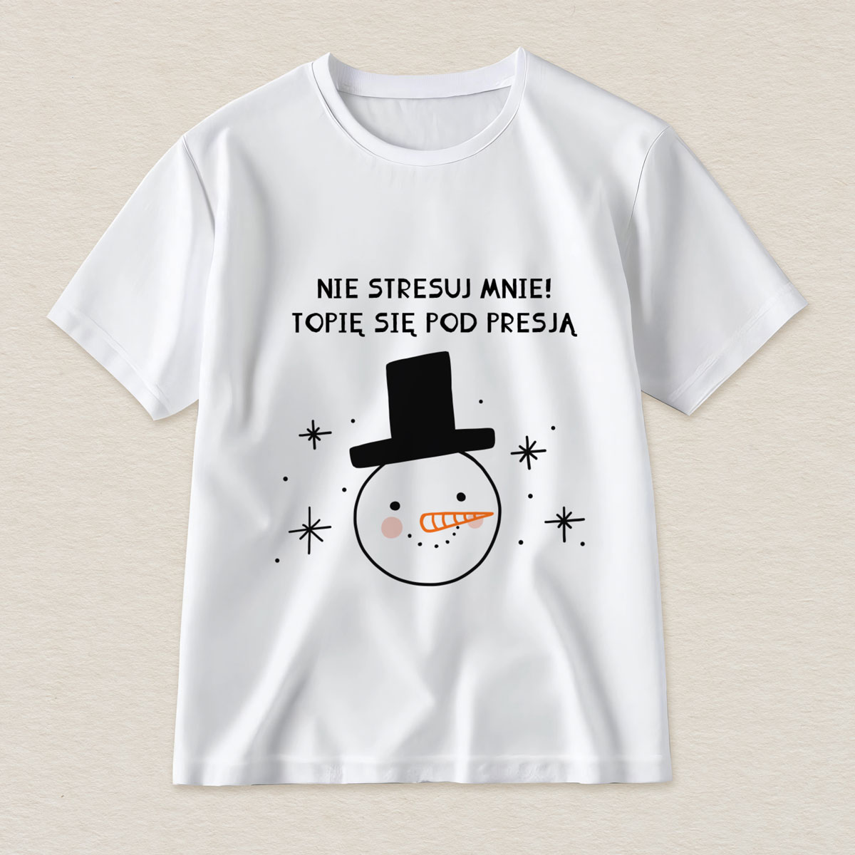 swiateczna-koszulka-z-humorem-topie-sie-pod-presja