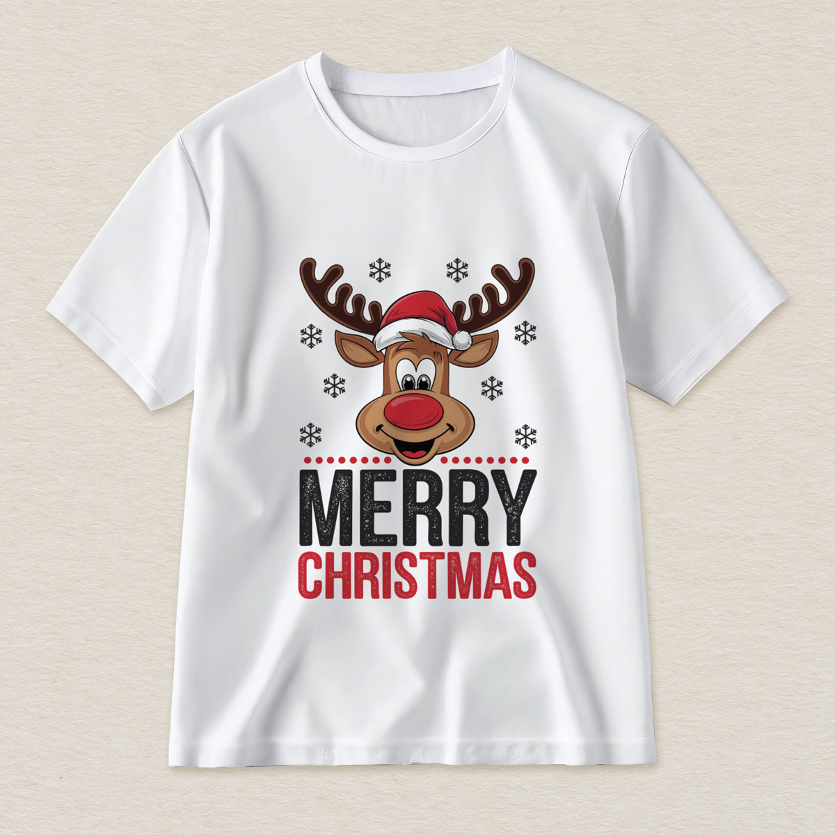 swiateczna-koszulka-z-humorem-renifer-w-czapce