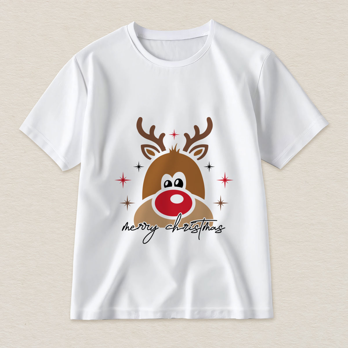 swiateczna-koszulka-z-humorem-renifer-z-wielkim-nosem