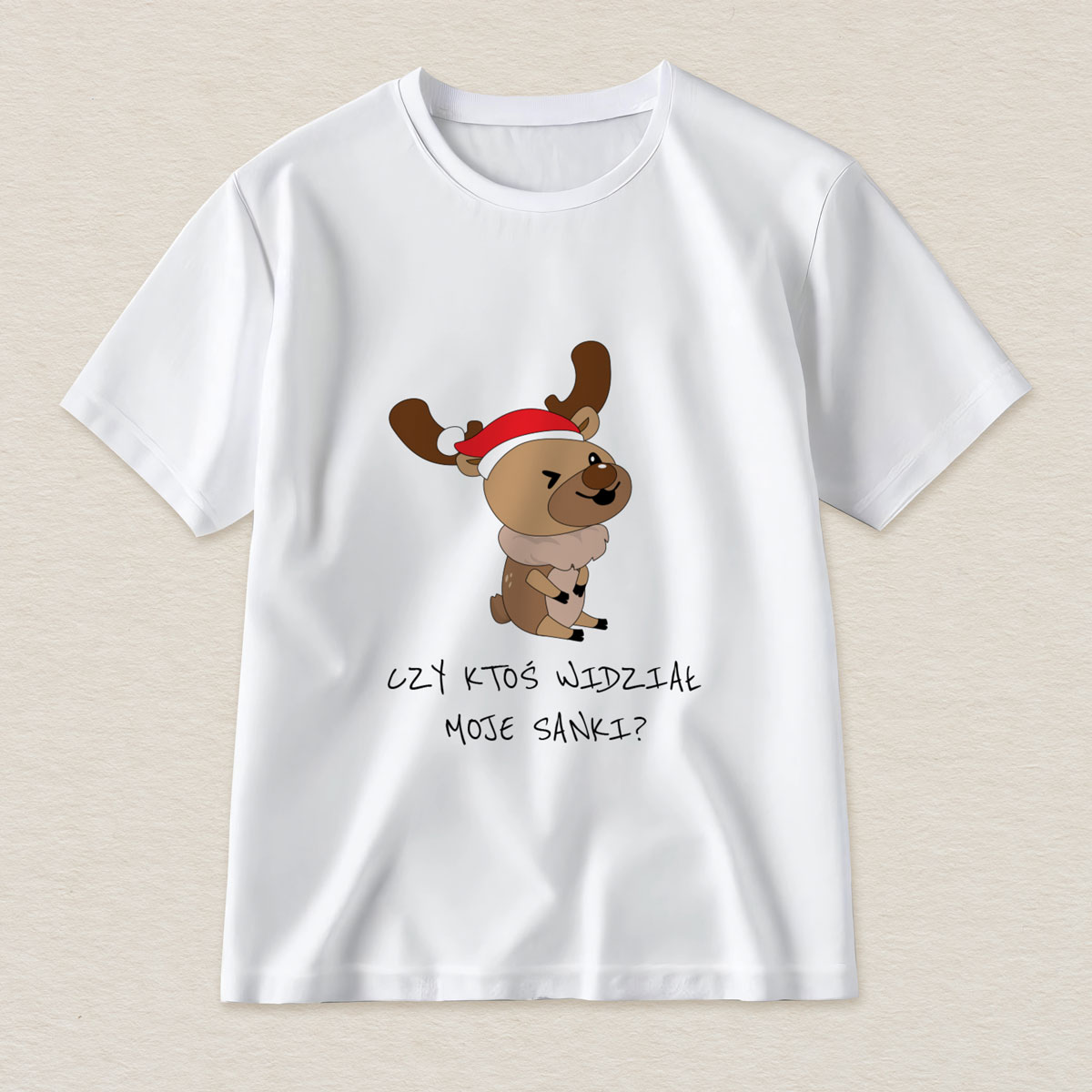 swiateczna-koszulka-z-humorem-czy-ktos-widzial-moje-sanki