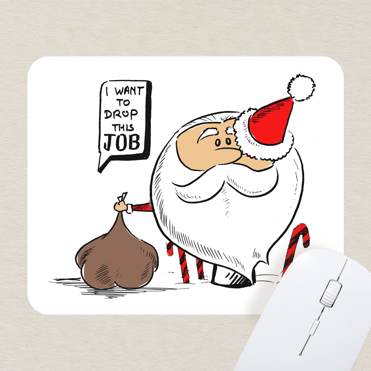 podkladka-pod-myszke-zmeczony-mikolaj