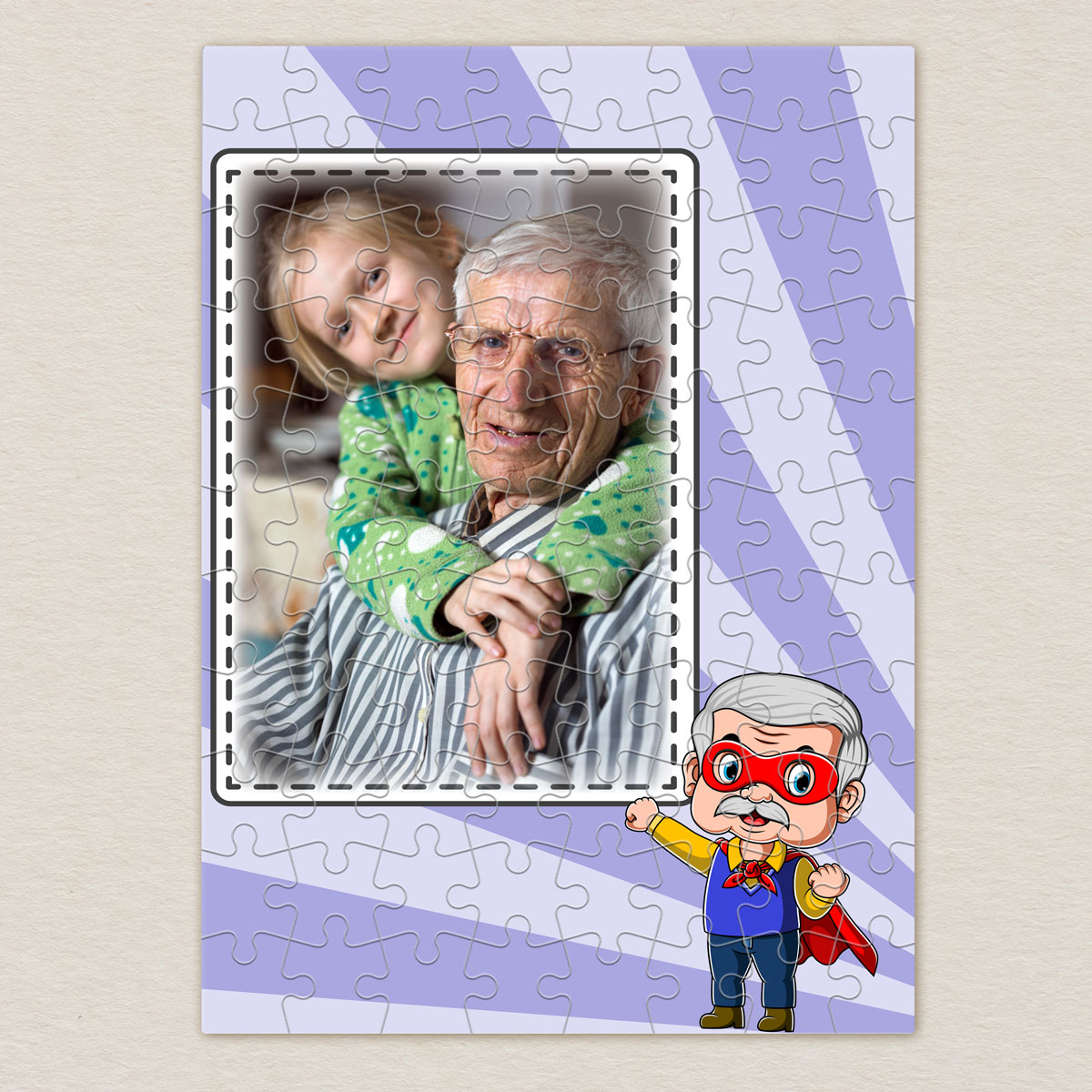 puzzle-z-nadrukiem-super-dziadek-bohater