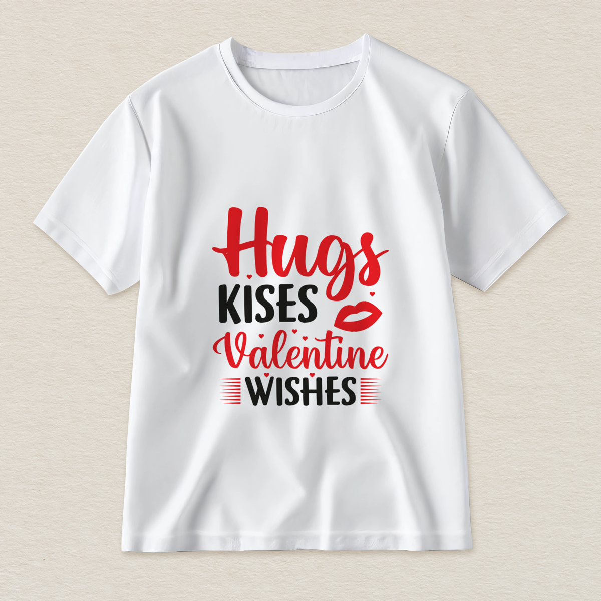 koszulka-walentynkowa-hugs-kisses-valentine