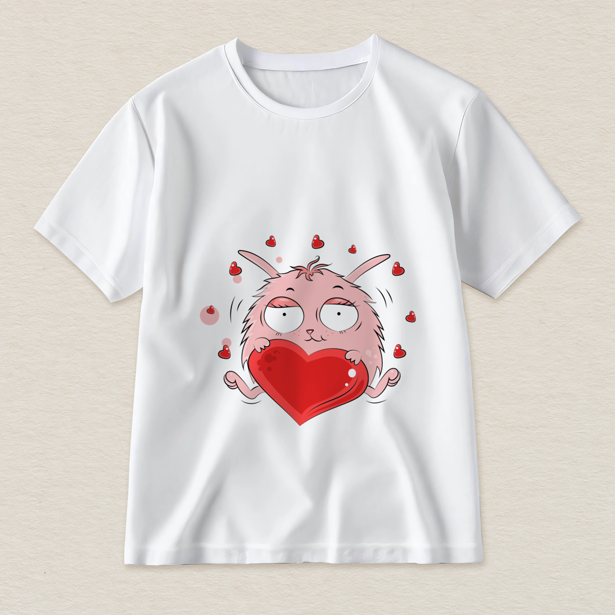 koszulka-walentynkowa-cute-bunny-love