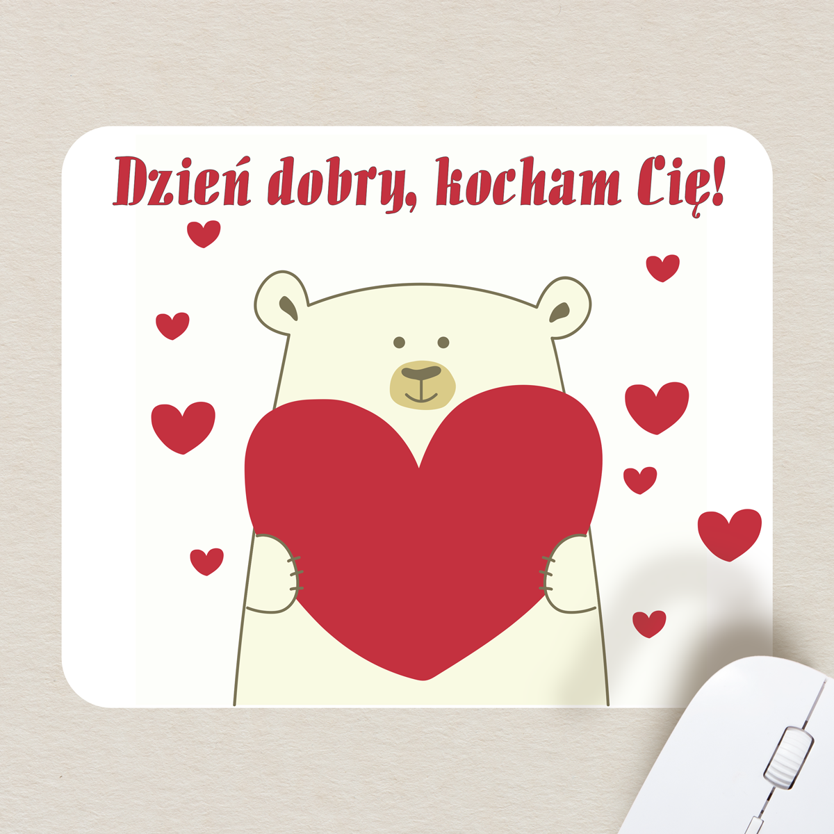 podkladka-pod-myszke-dzien-dobry-kocham-cie