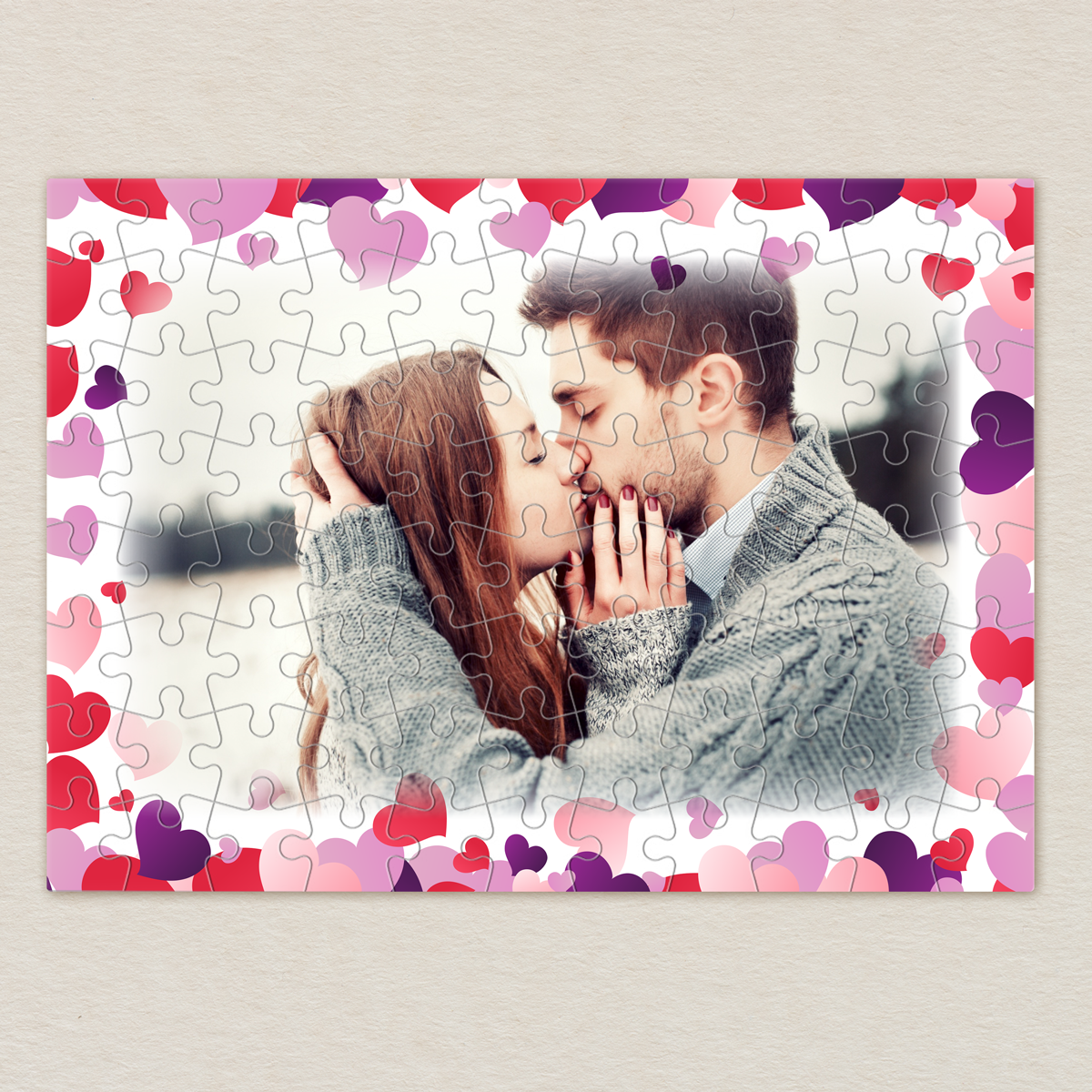 puzzle-dla-zakochanych-rozowo-fioletowe-serca