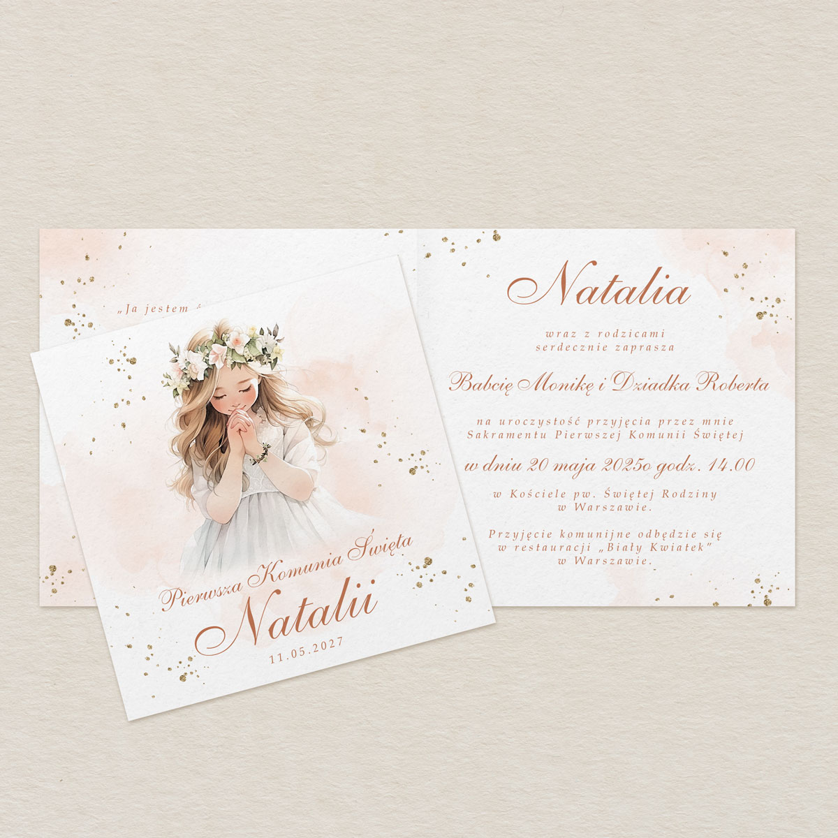 zaproszenie-na-komunie-dla-dziewczynki-kwiatowa-modlitwa