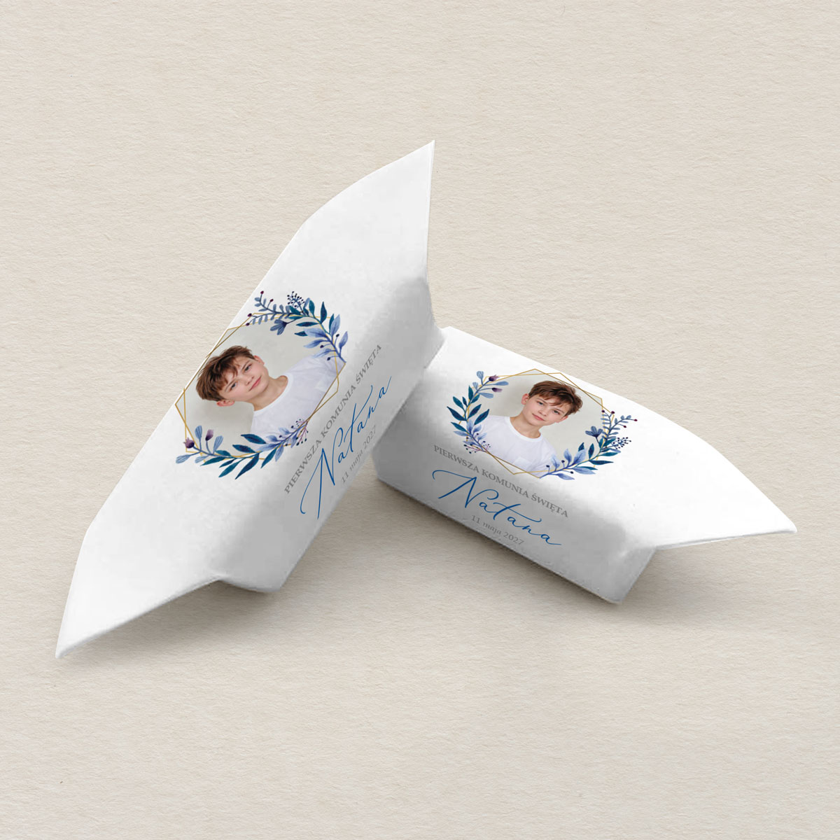 krowki-komunijne-ze-zdjeciem-geometryczny-wianek-blue