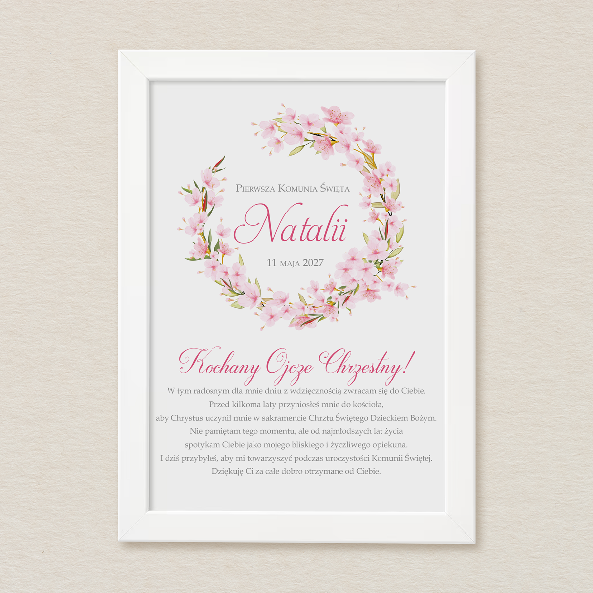 podziekowanie-komunijne-w-ramce-a4-rozany-wianek