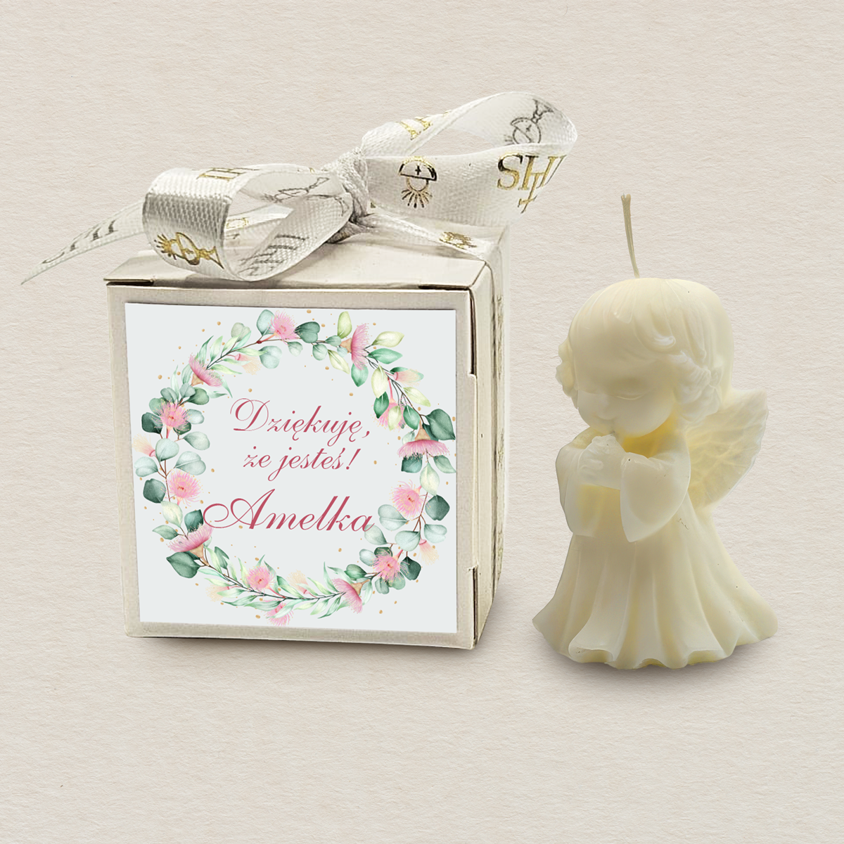 aniolek-w-pudelku-podziekowanie-dla-gosci-komunia-dziewczynki-rozany-wianek