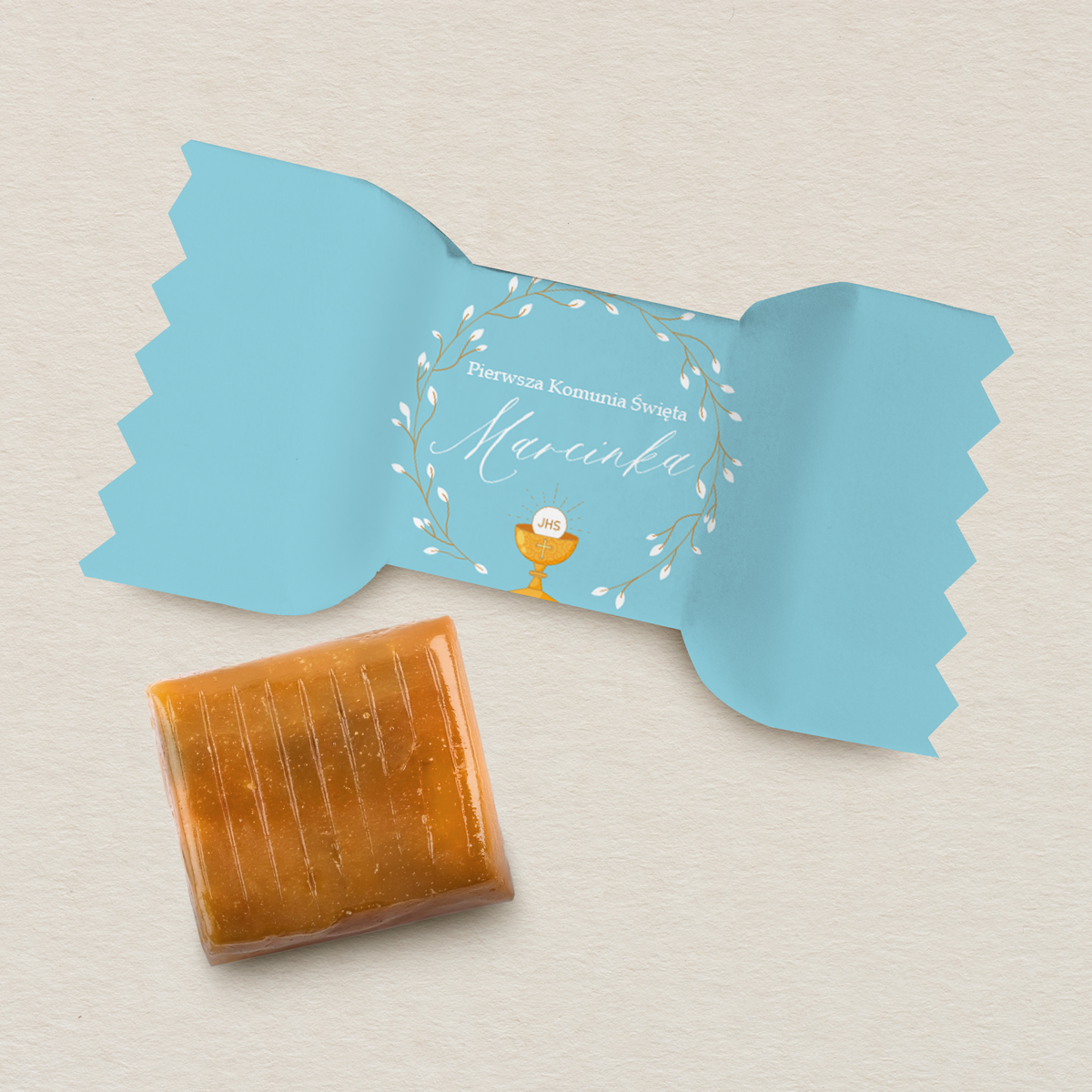 personalizowane-iryski-komunijne-10-szt-niebieski-wianek-eucharystyczny