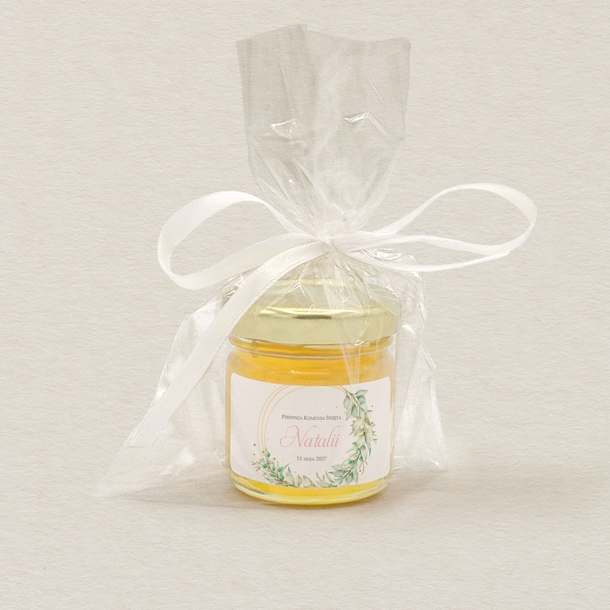 miodek-podziekowanie-dla-gosci-zielony-wianek-gold-line