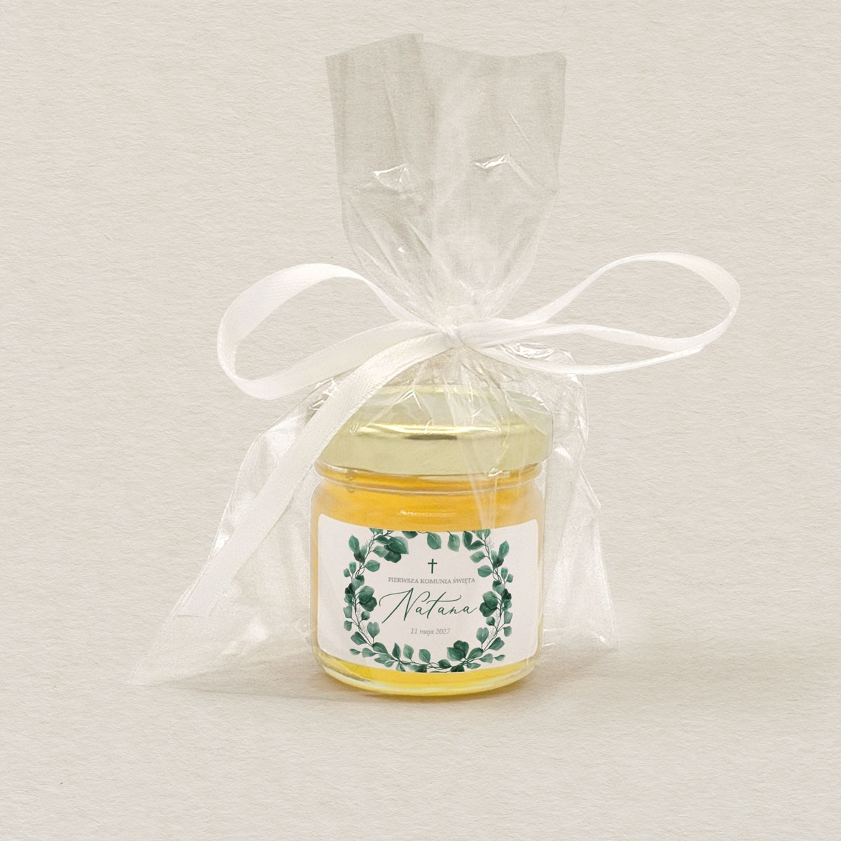 miodek-podziekowanie-dla-gosci-niebieski-wianek-kwiatowy