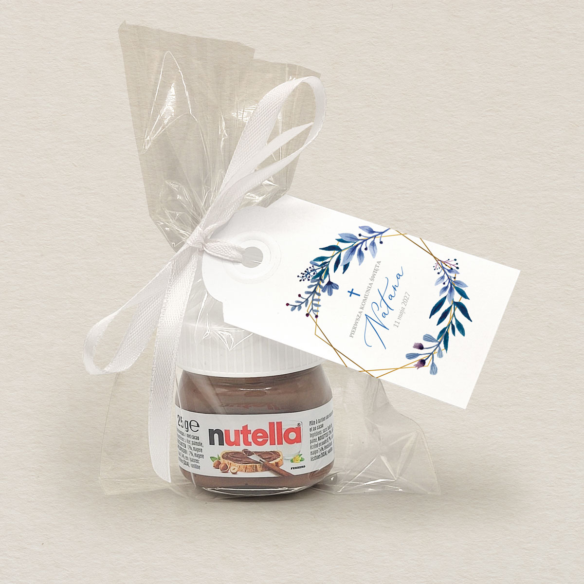 nutella-podziekowanie-komunijne-geometryczny-wianek-blue
