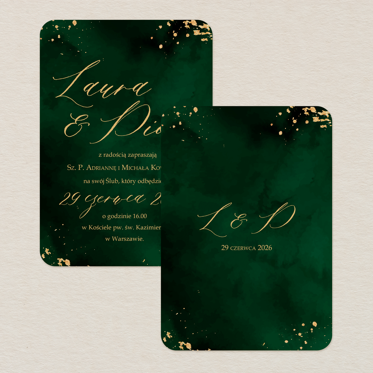 zaproszenie-slubne-szmaragdowe