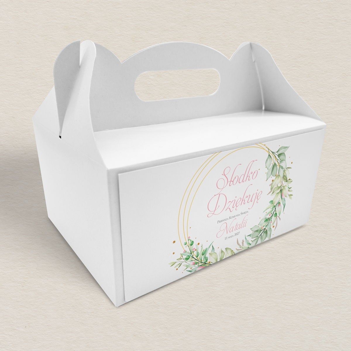 pudelko-na-ciasto-komunijne-zlota-galazka