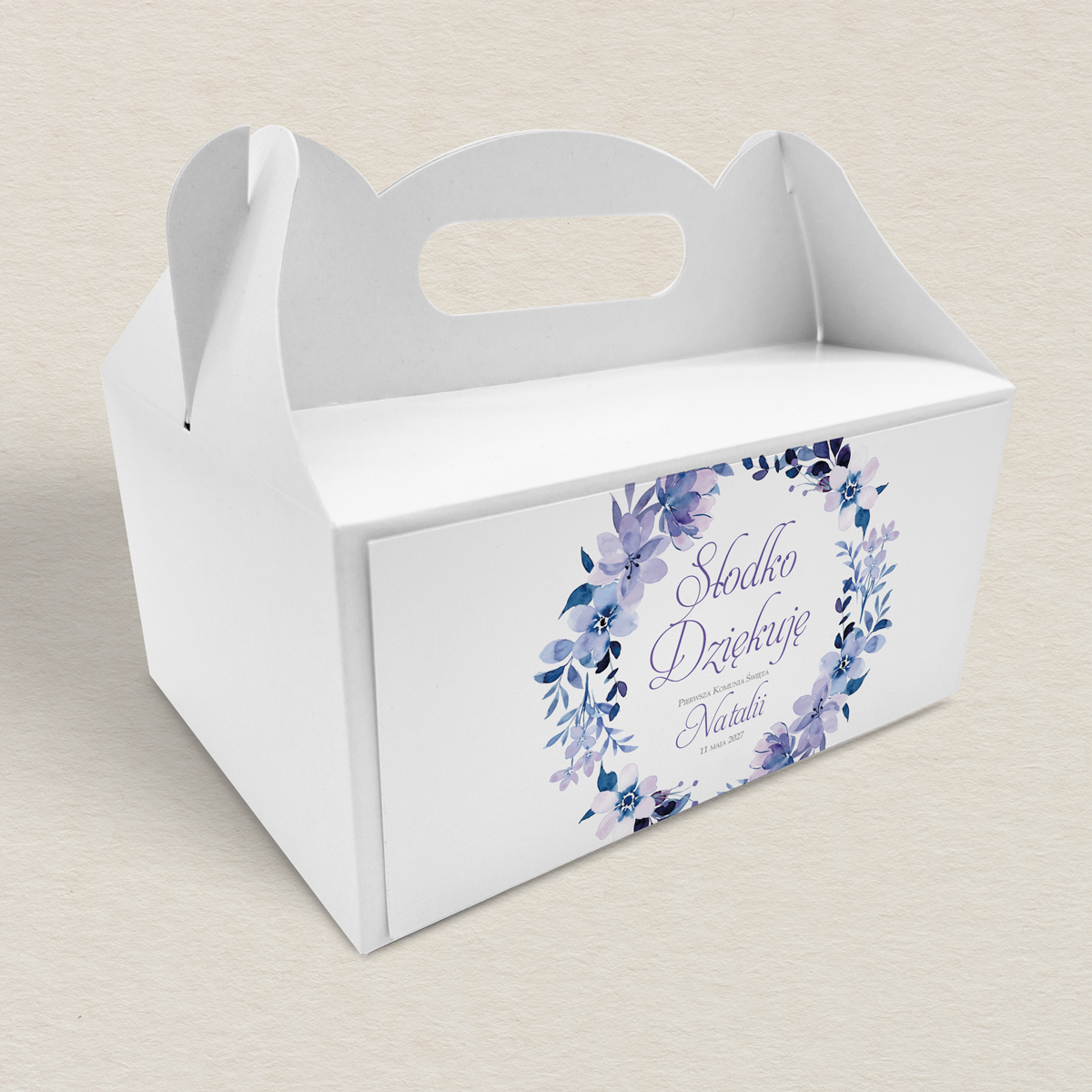 pudelko-na-ciasto-komunijne-lawendowa-harmonia